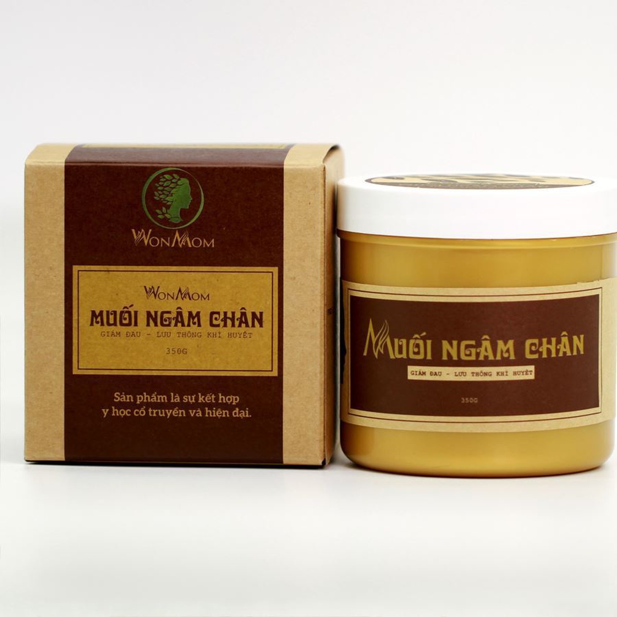 Muối ngâm chân WonMom 350g T006 - mặt trái