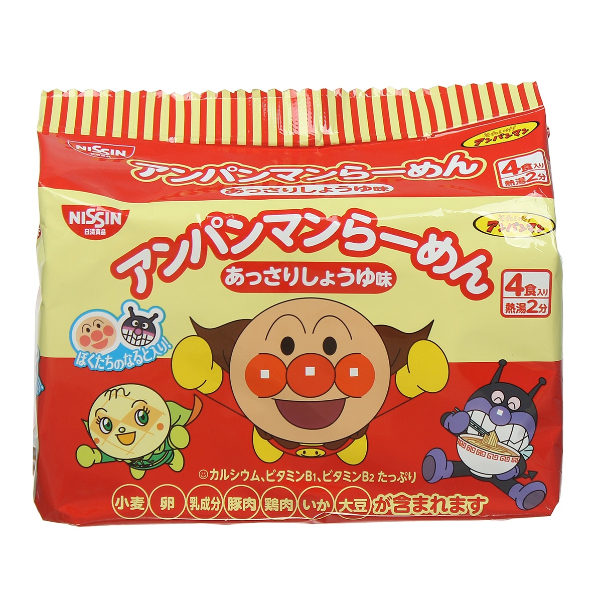 Mỳ Ramen Apamen màu đỏ - mặt trái