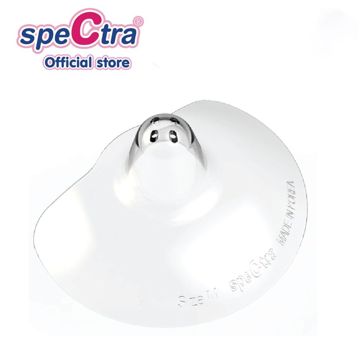 Trợ ti silicone size M Spectra - mặt trái