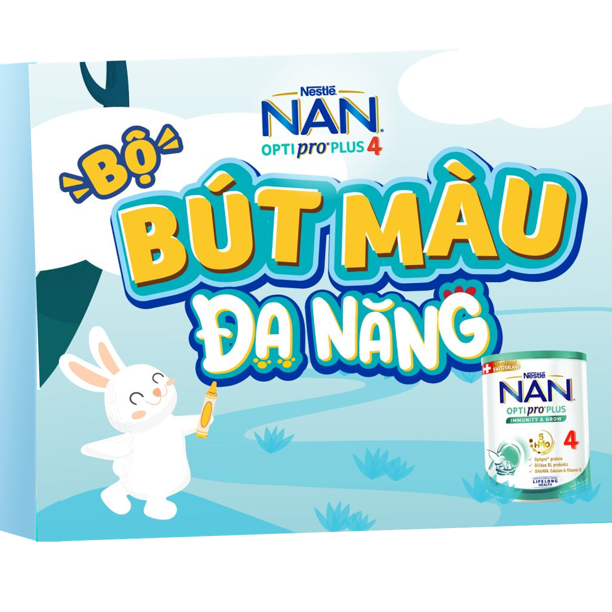 Bộ bút màu đa năng 150 mau Nan (Khuyến mãi không bán)