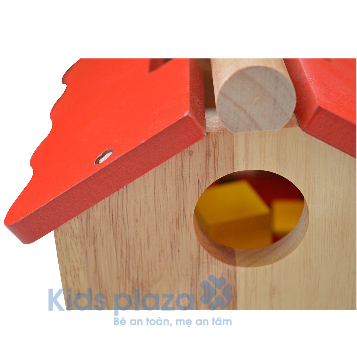 Đồ chơi gỗ nhà thả hình Kiza X5 - mặt phải