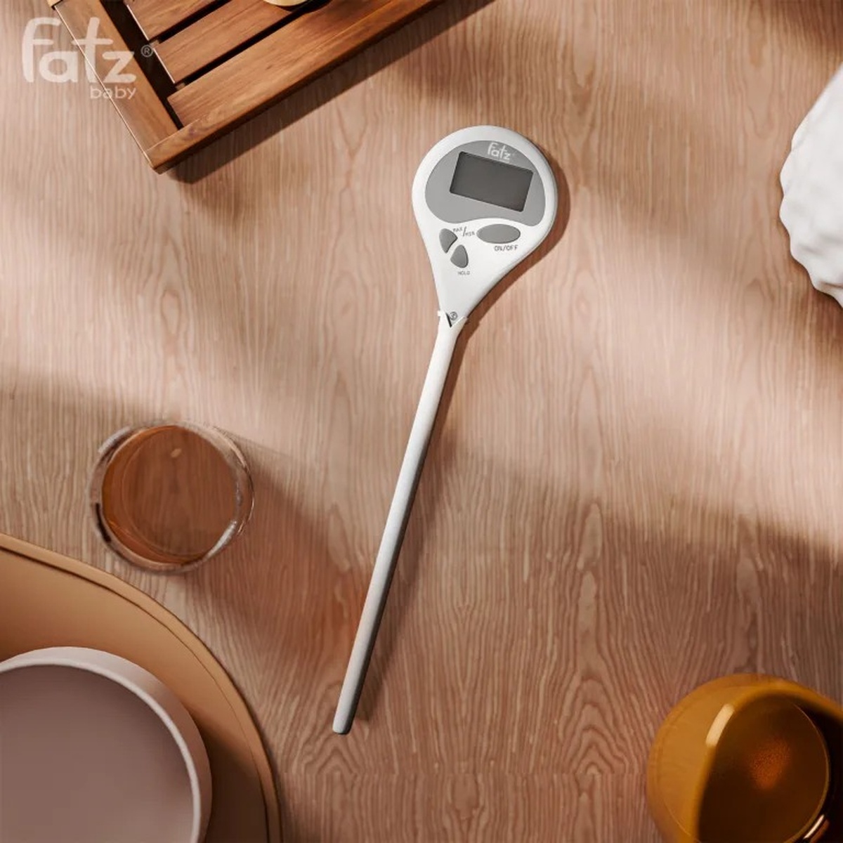 Nhiệt kế điện tử đa năng Truly 1 Fatzbaby FB8683WS  - mặt trái