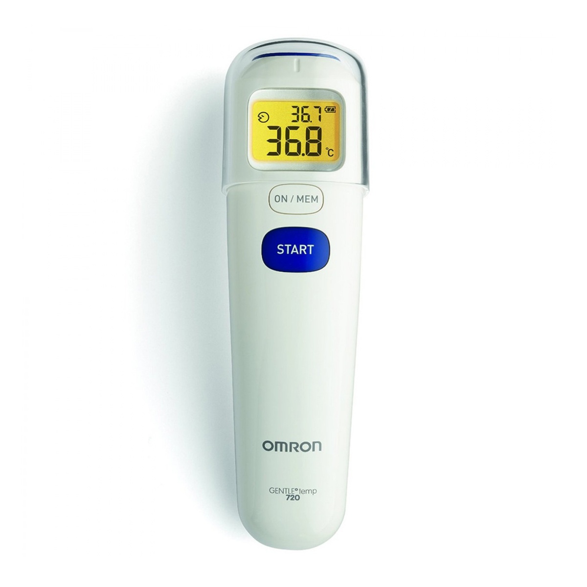 Nhiệt kế hồng ngoại đo trán OMRON MC-720  - mặt trái
