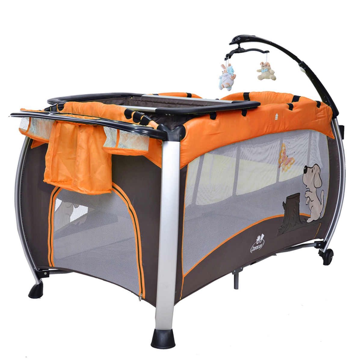 Nôi cũi Zaracos Jelly 6046 - mặt trái