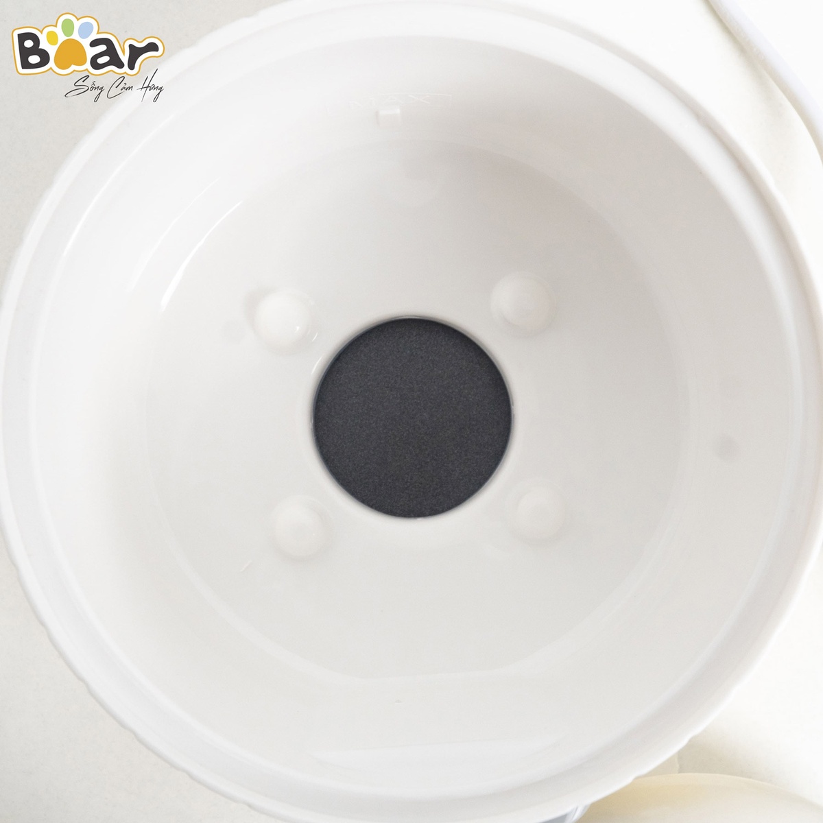 Nồi nấu chậm Bear 0.8L SUBE001 - mặt sau