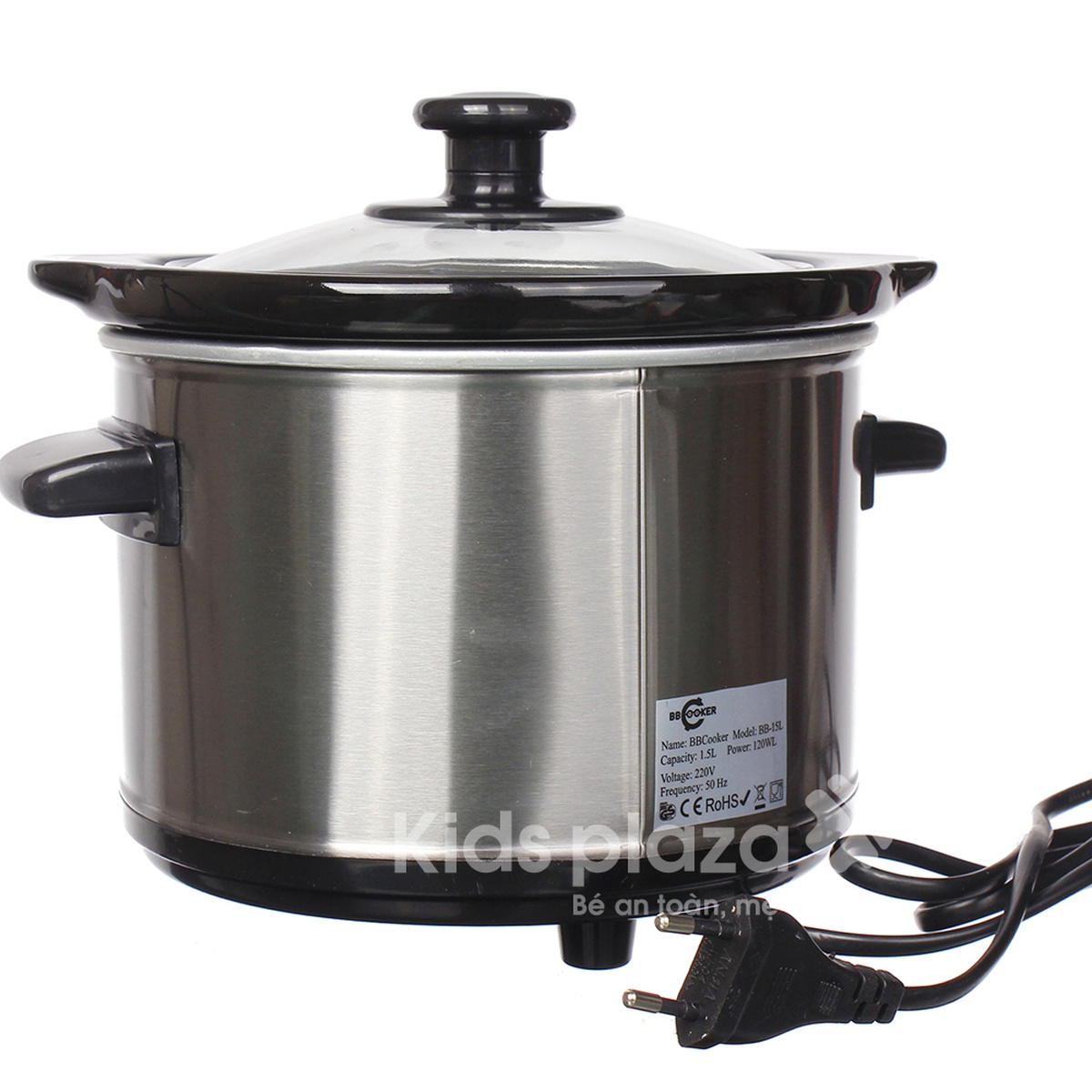 Nồi nấu cháo cho bé BBCooker Hàn Quốc loại to 1.5L - hình 8