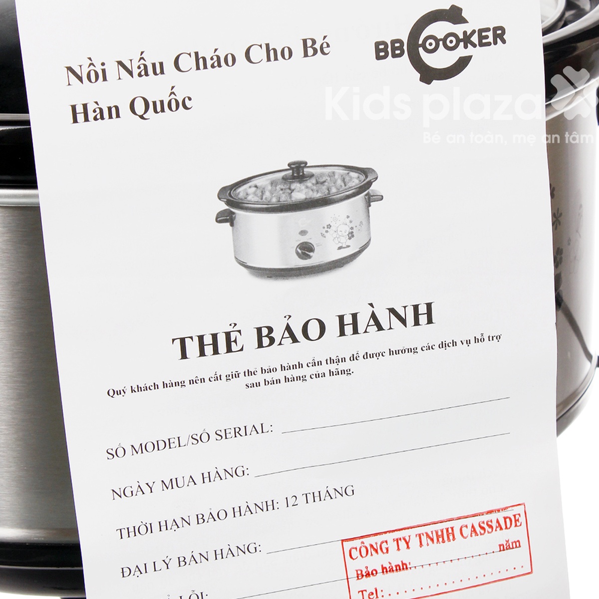 Nồi nấu chậm đa năng cho bé BBCooker Hàn Quốc 3.5l - hình 9