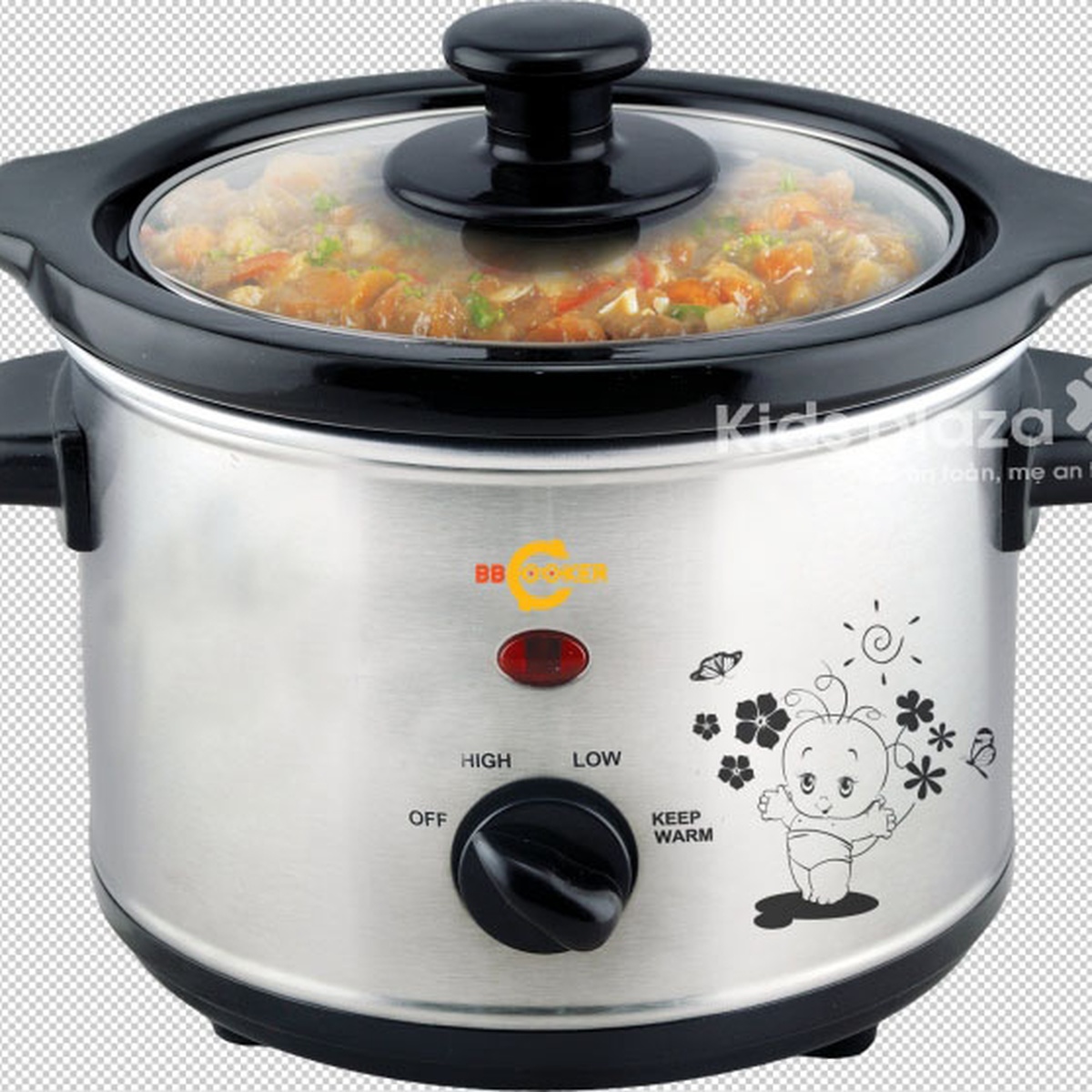 Nồi nấu cháo cho bé BBCooker Hàn Quốc loại to 1.5L - hình 9
