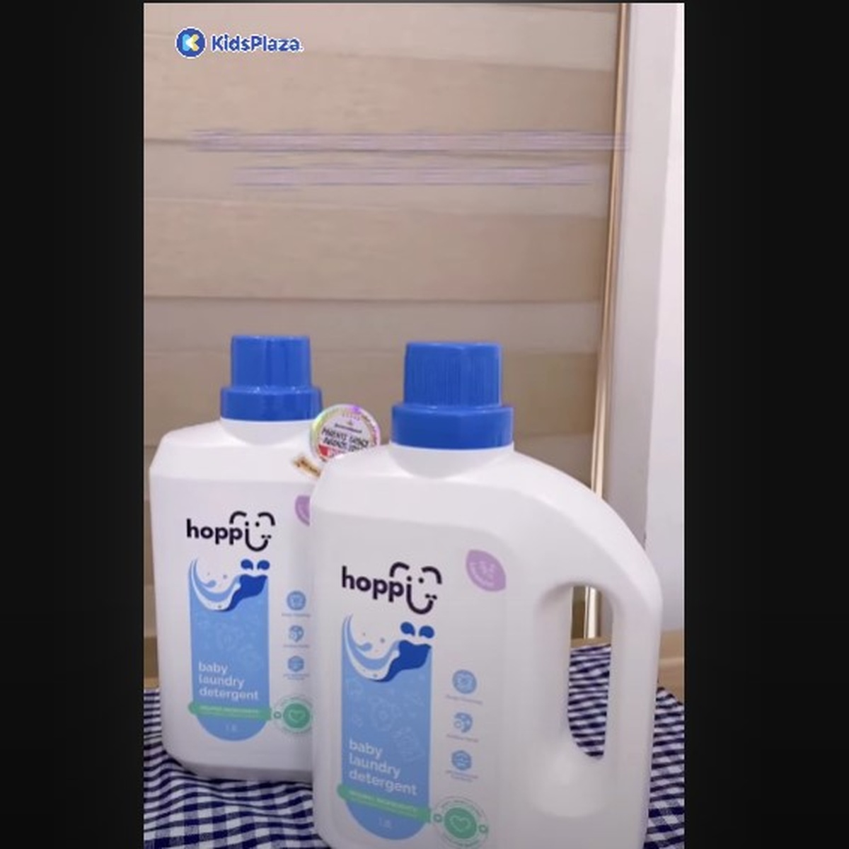 Nước giặt quần áo trẻ em Organic Hoppi hương Lavender 1.8L - video