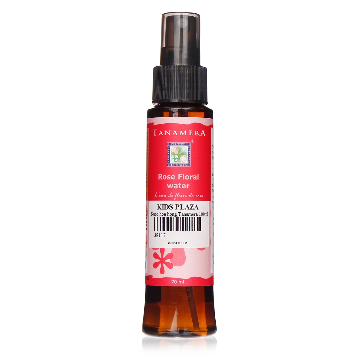 Nước hoa hồng Tanamera 100ml - mặt trái