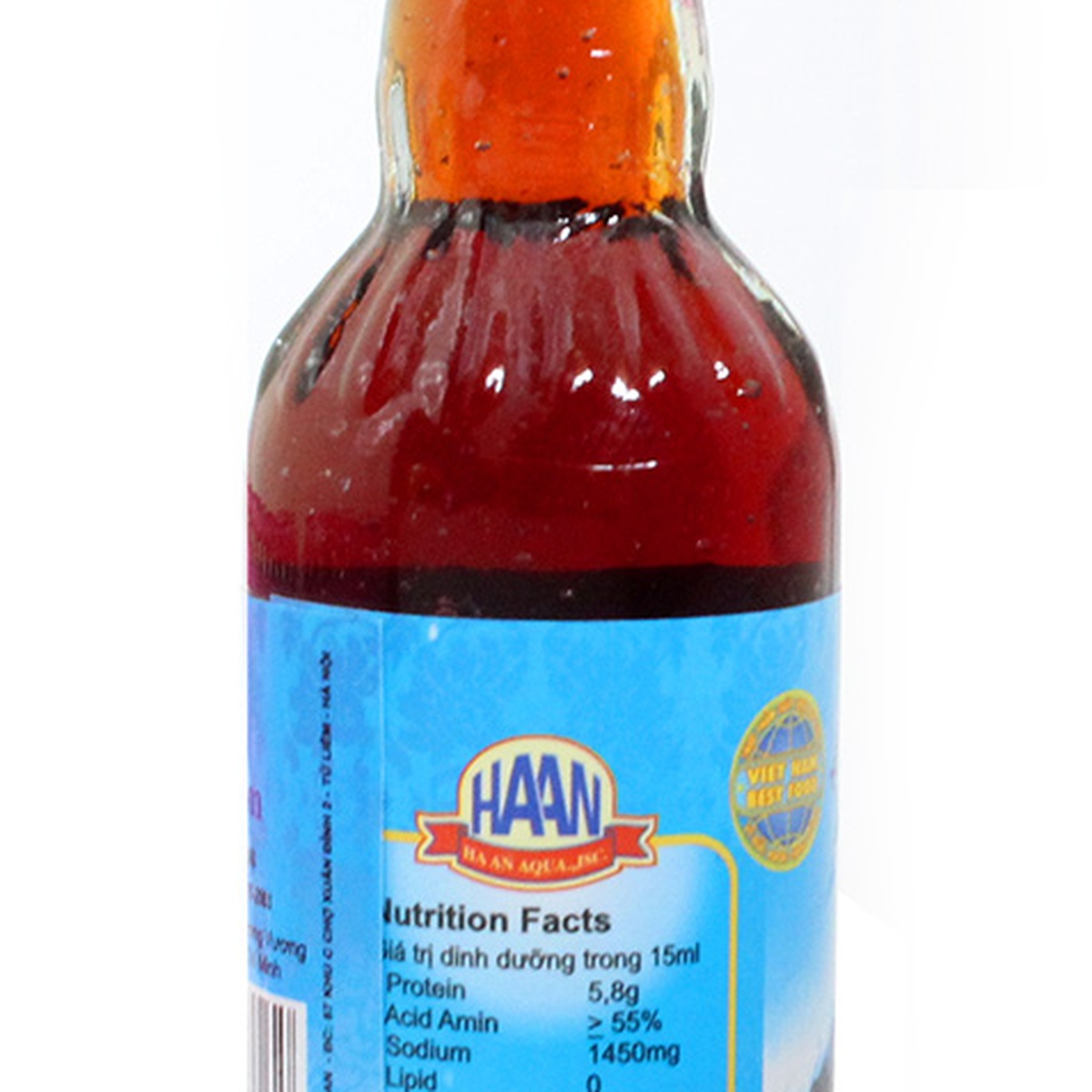 Nước mắm Hưng Long 50ml - mặt trái