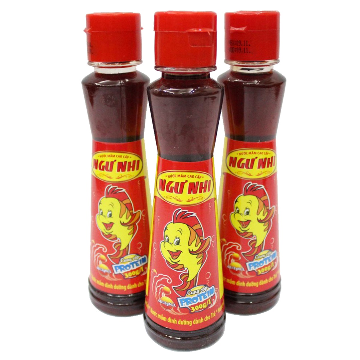 Nước mắm Ngư Nhi cho trẻ 150ml - mặt phải