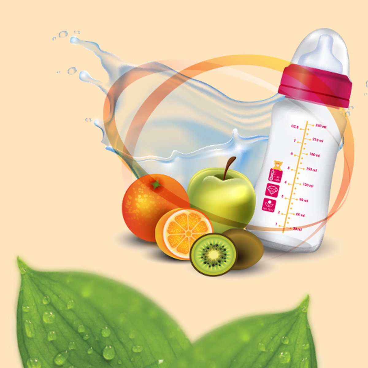 Nước rửa bình sữa và rau quả Mamamy 600ml - hình 6