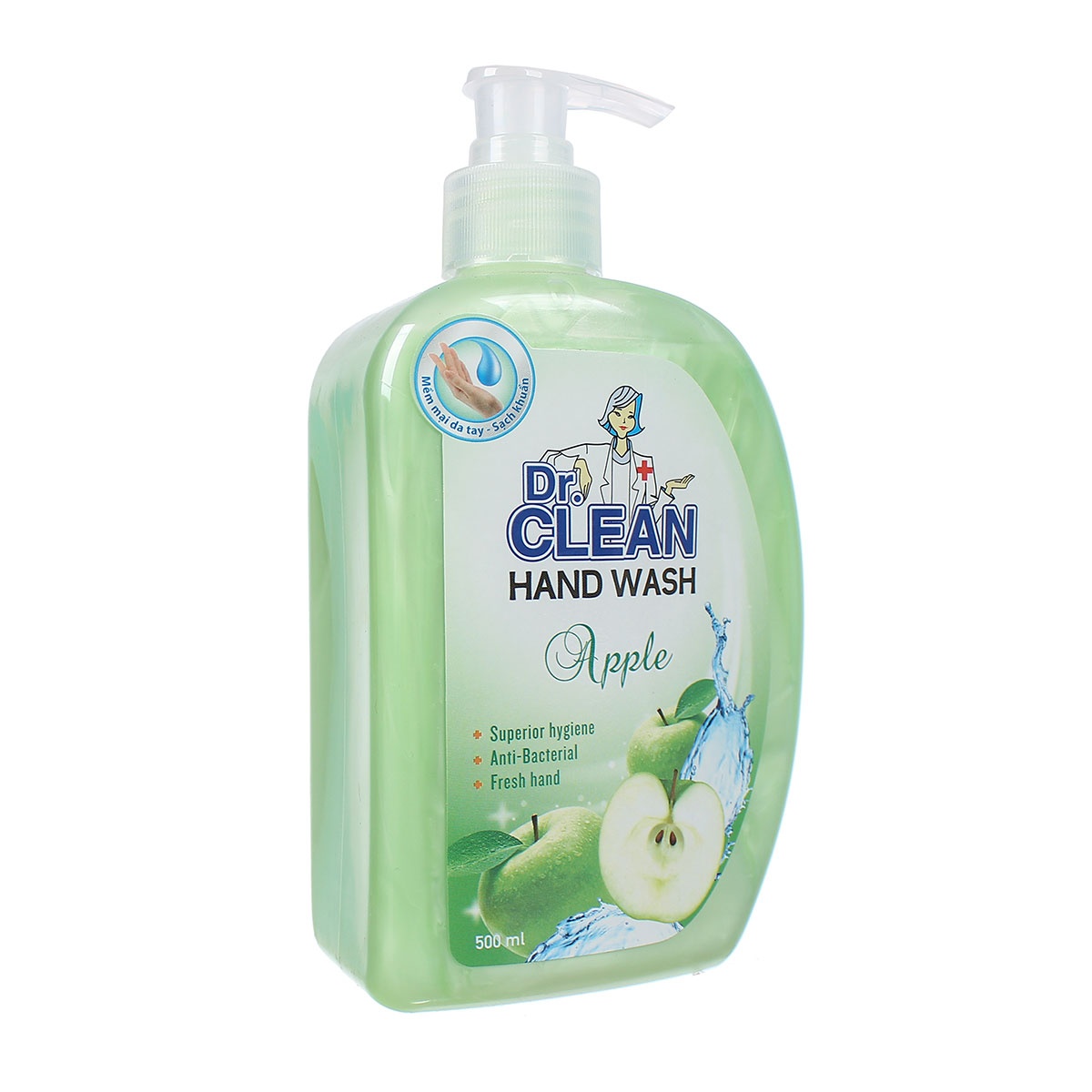 Nước rửa tay an toàn Dr. Clean 500ml - hình 8
