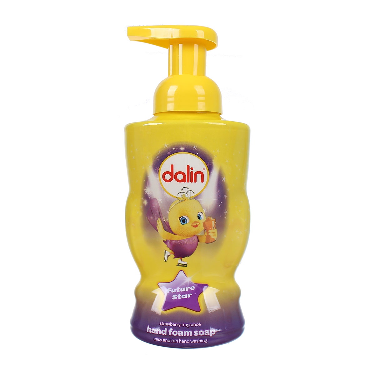Nước rửa tay hương dâu Dalin 300ml - mặt trái