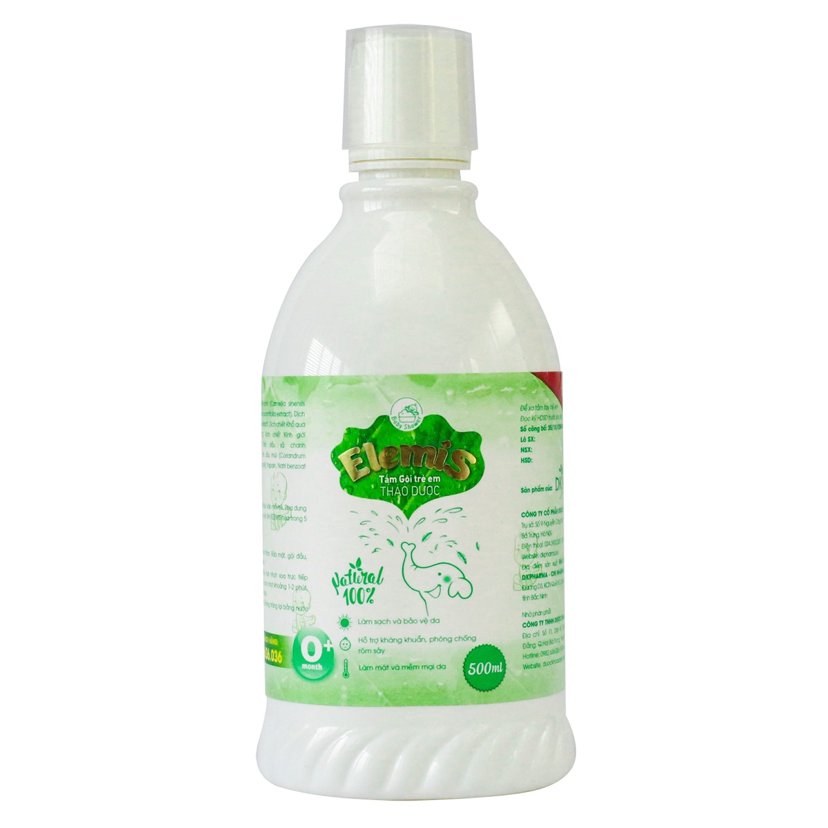 Tắm gội trẻ em thảo dược Elemis 500ml - hình 7