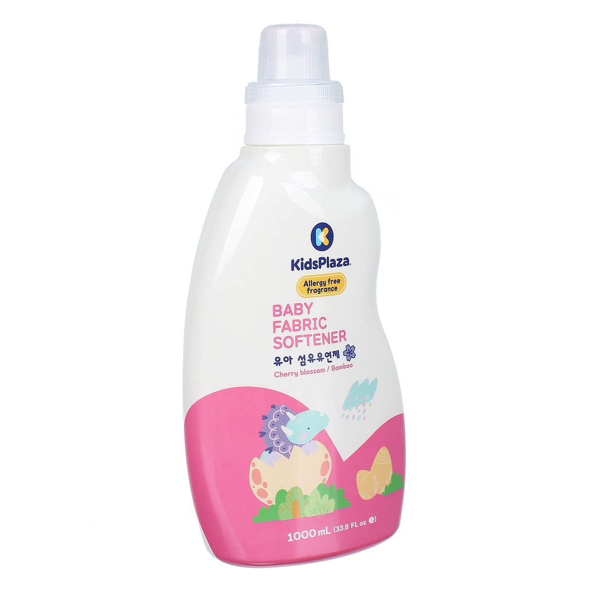 Nước xả KidsPlaza Nature hương hoa anh đào 1000ml - mặt trái