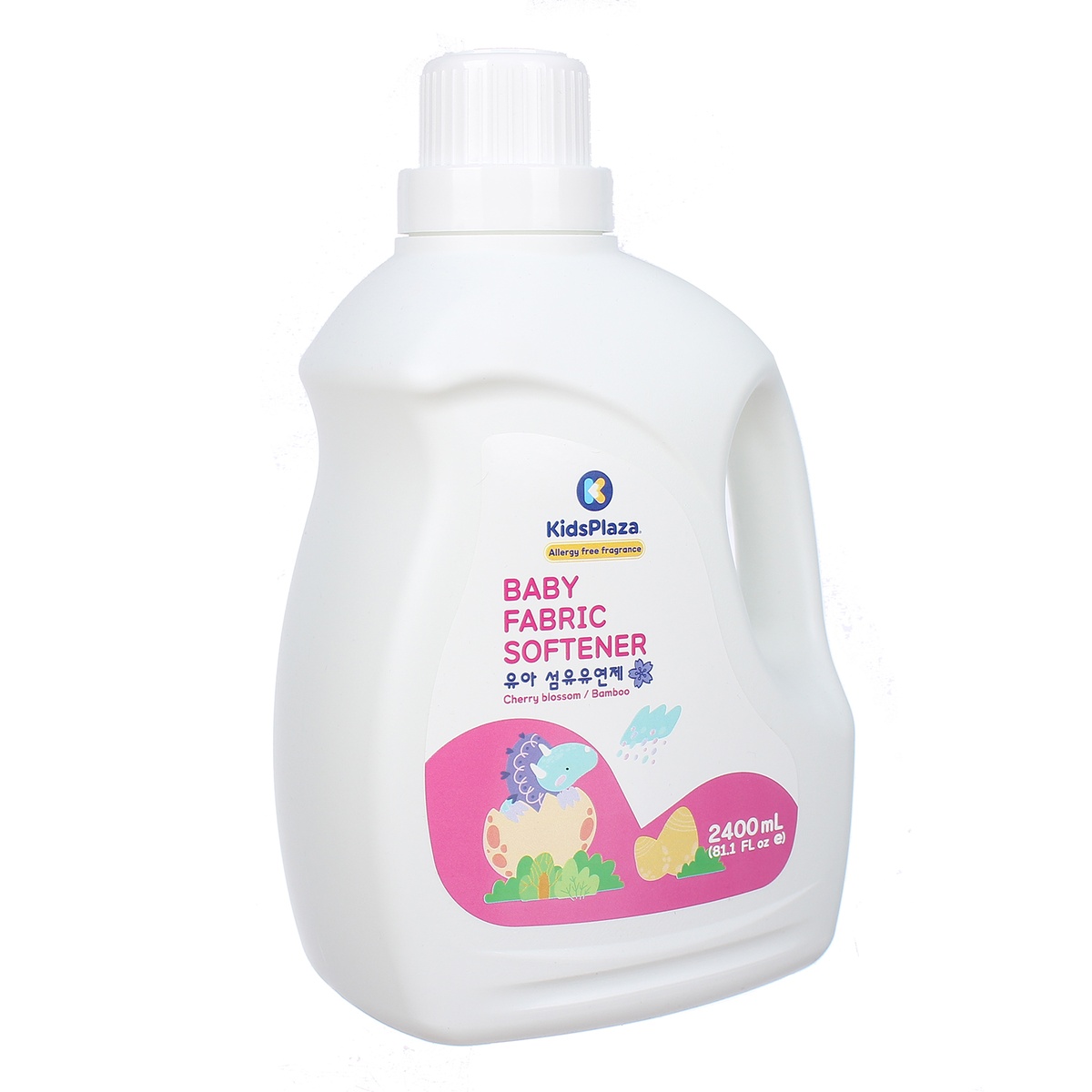 Nước xả KidsPlaza Nature hương hoa anh đào 2400ml - mặt phải