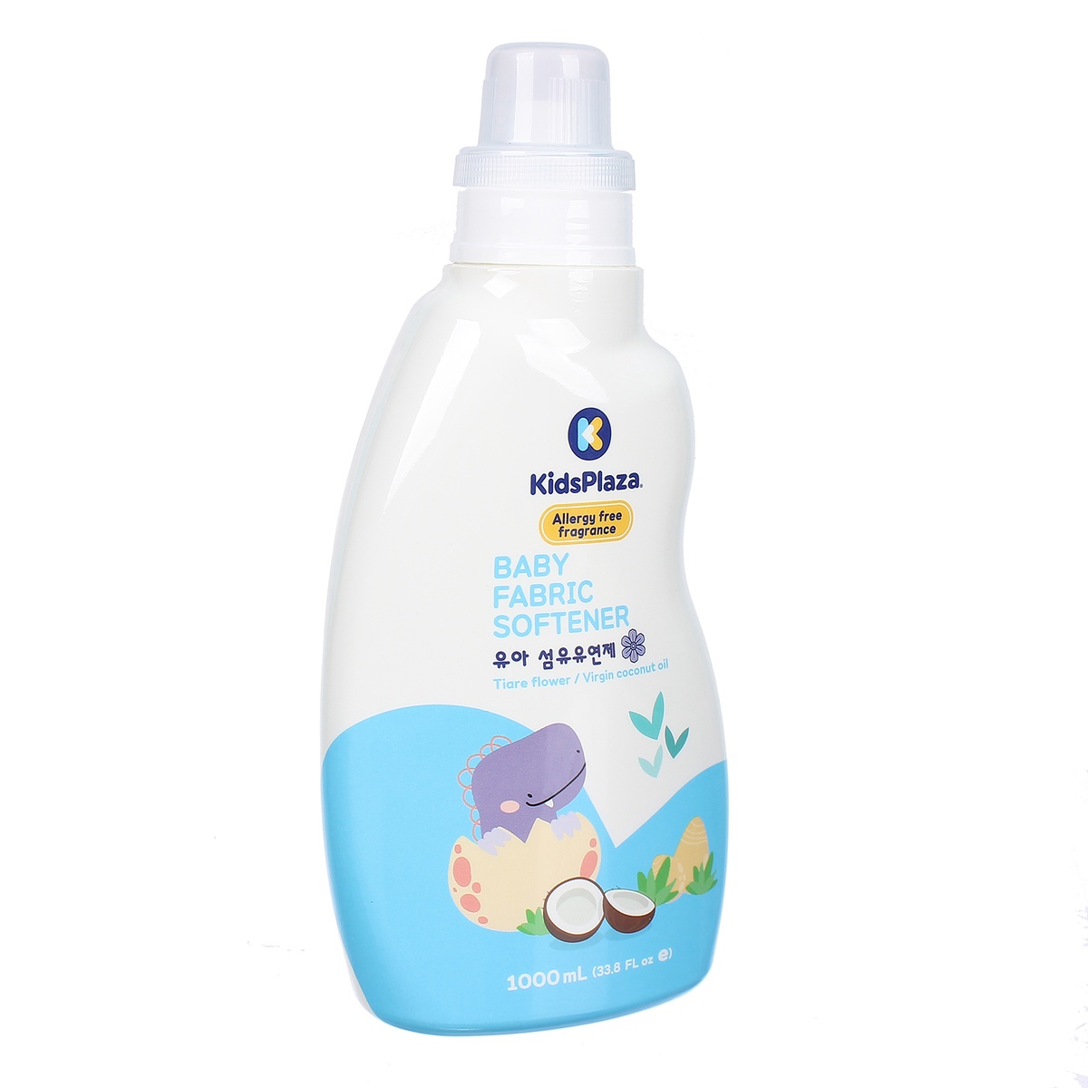 Nước xả KidsPlaza Nature hương hoa Tiare 1000ml - mặt trái