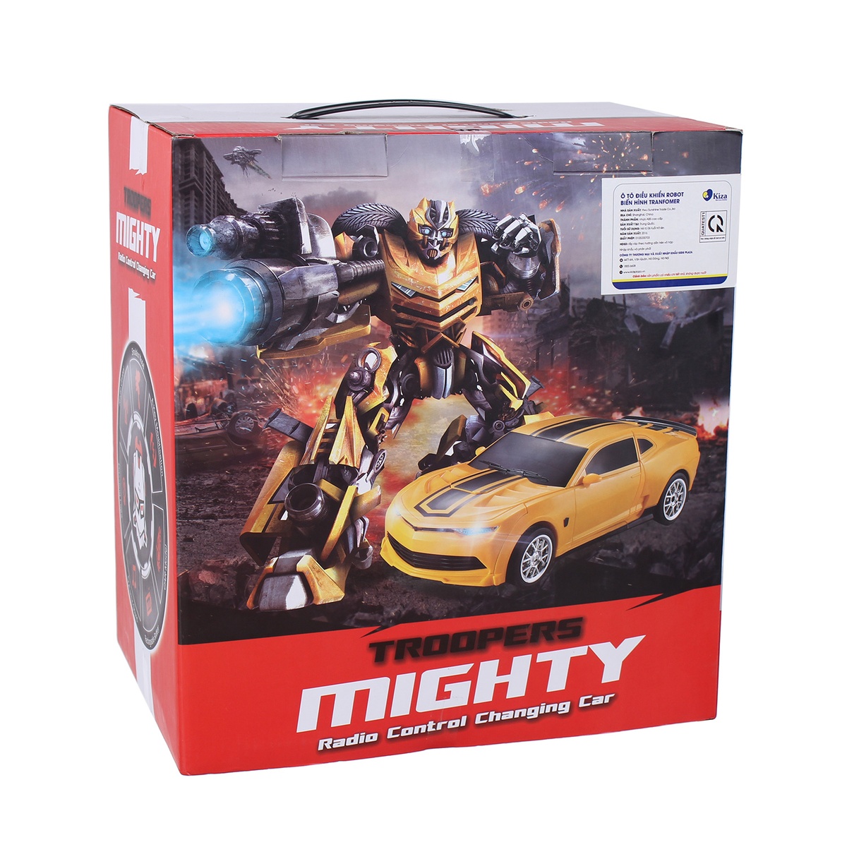 Ô tô biến hình robot Transformer NT671 - hình 12