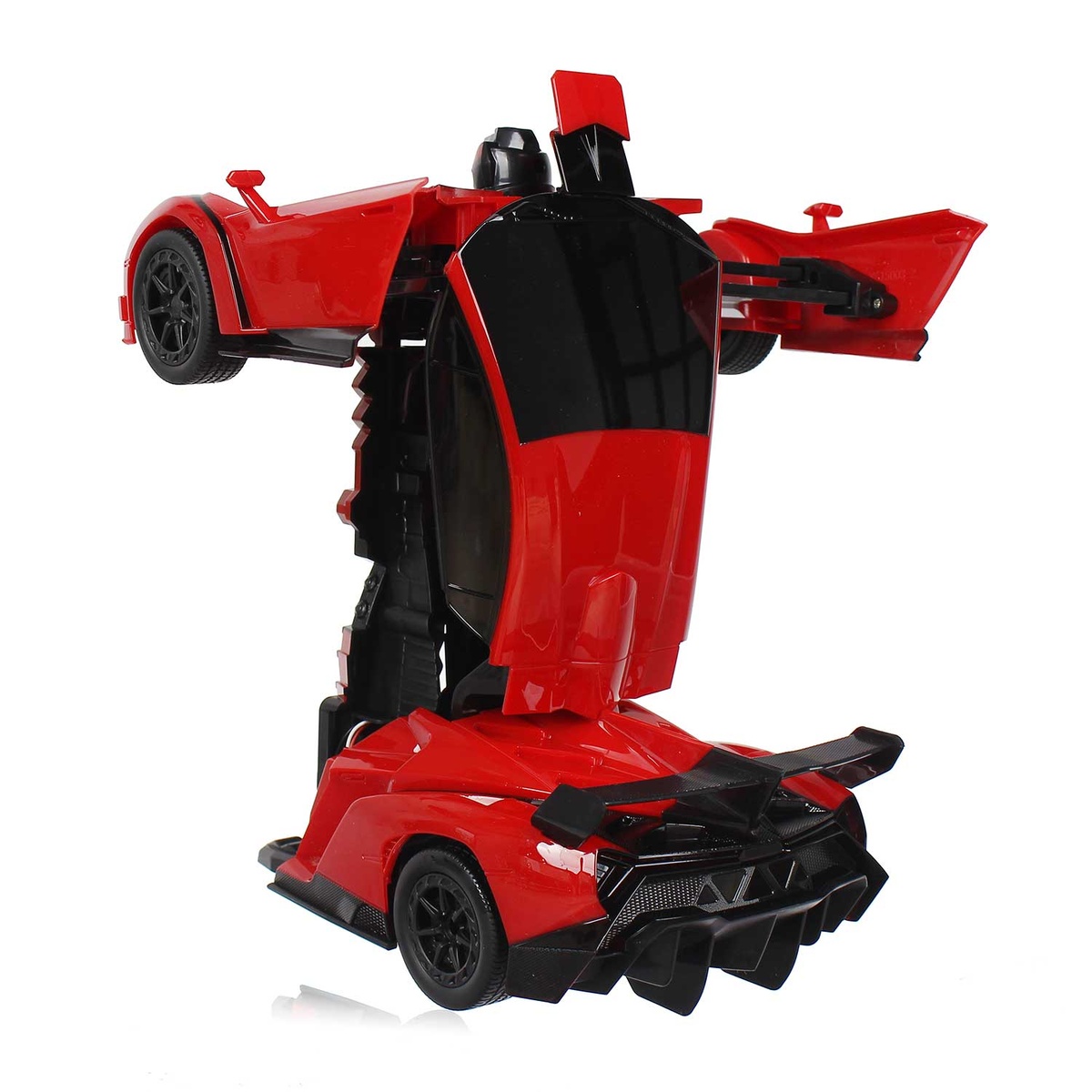 Ô tô biến hình robot Transformer CY.483-25 (Đỏ) - hình 6