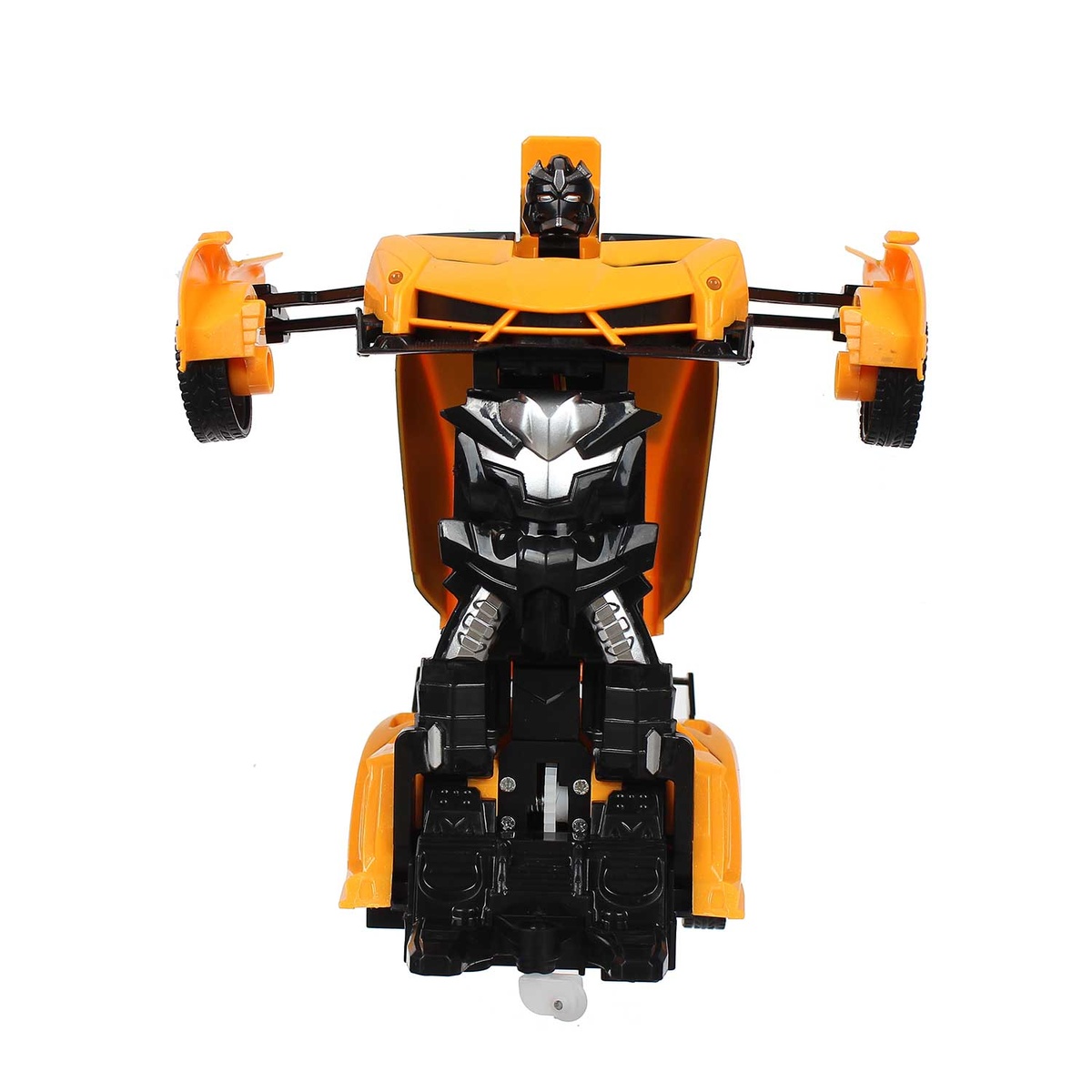 Ô tô biến hình robot Transformer CY.616-51A (Vàng) - mặt trái
