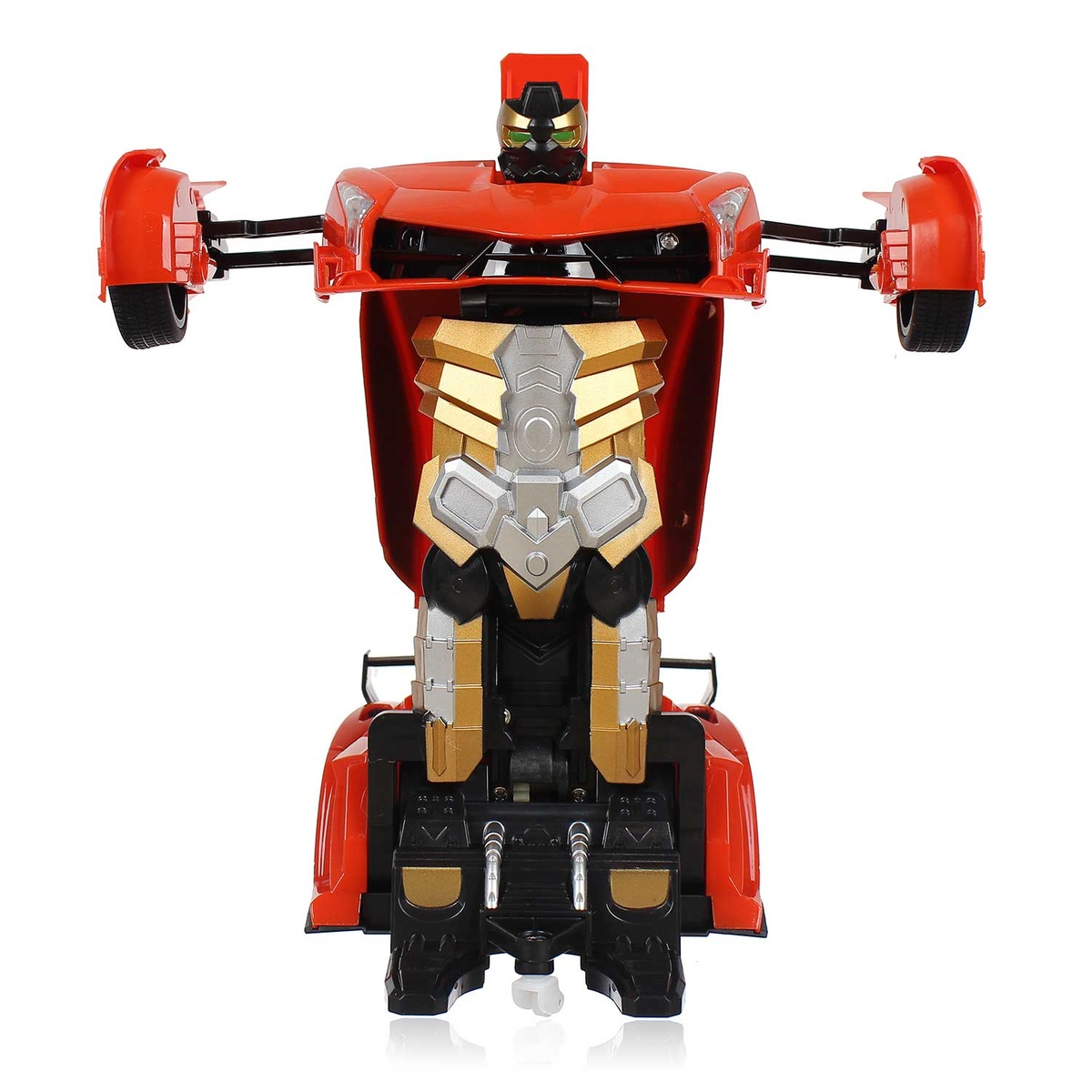 Ô tô biến hình robot Transformer CY.789A (Cam) - mặt trái