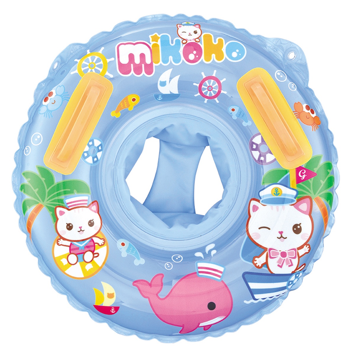 Phao bơi xỏ chân cho bé SZDY Mikoko Gee Kingdom 3203 - mặt trái