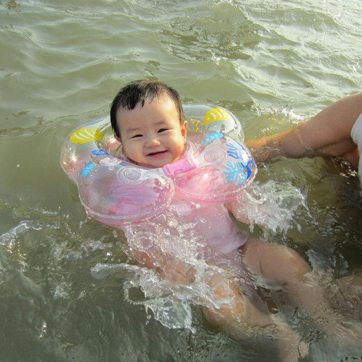 Phao bơi đỡ cổ cho bé Sunshine - hình 9