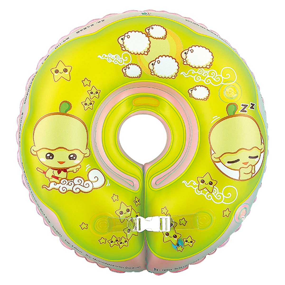Phao nâng cổ cho bé SZDY Swim Securely 1102 - mặt trái