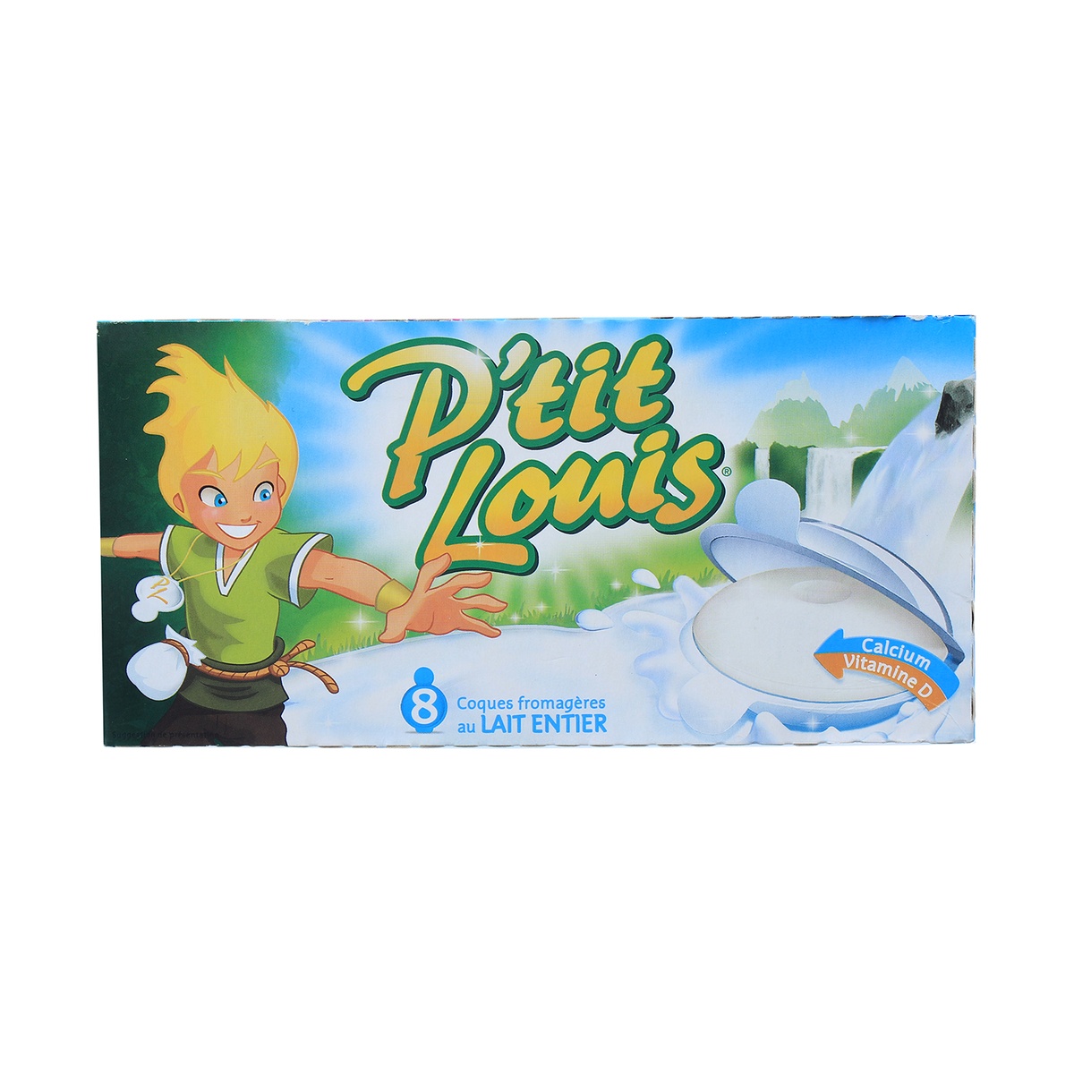 Pho mai sò Louis viên (Pháp) hộp 8v - mặt trái