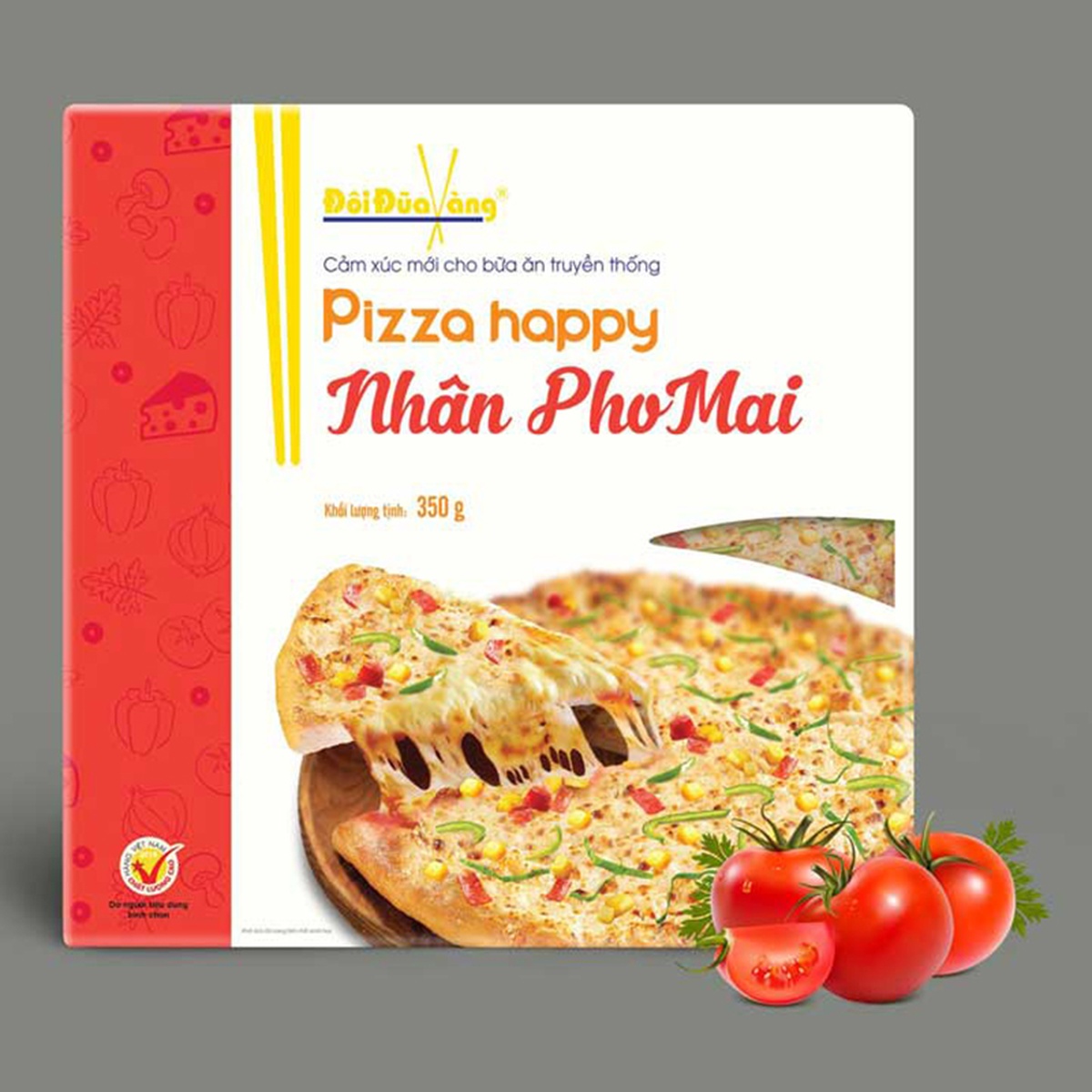 Pizza Special Phomai 350g DD21 - mặt trái