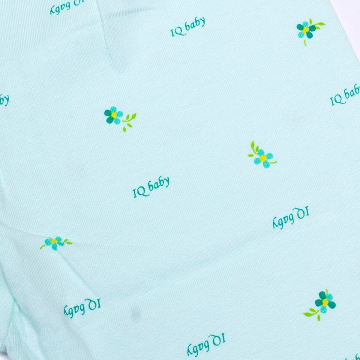 Quần dài mặc tã IQBABY Xanh S1 - mặt phải
