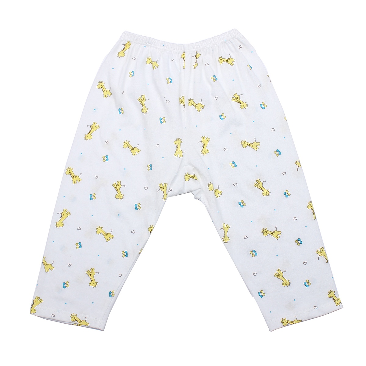 Quần dài sơ sinh cho bé Kidsplaza in hình hươu cao cổ TV 18-24M - mặt trước