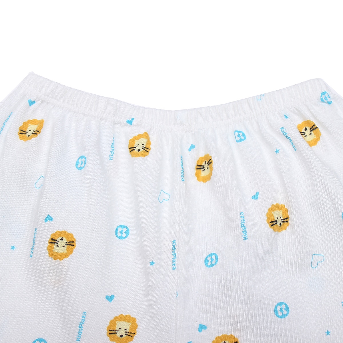 Quần dài sơ sinh cho bé Kidsplaza in hình sư tử (trắng cam) 18-24M - mặt sau