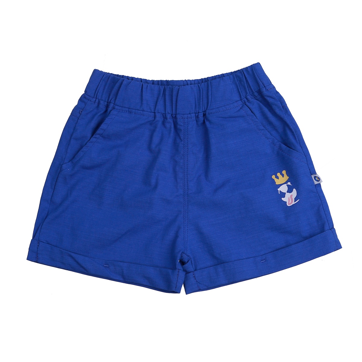 Quần short kaki bé trai KidsPlaza in Good Dog HN23H (Xanh)