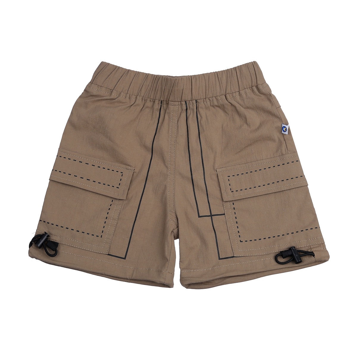Quần short kaki bé trai KidsPlaza túi hộp HN23H (Nâu)