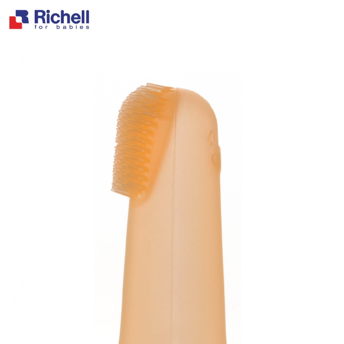 Rơ lưỡi silicone Richell RC20112 - mặt trái