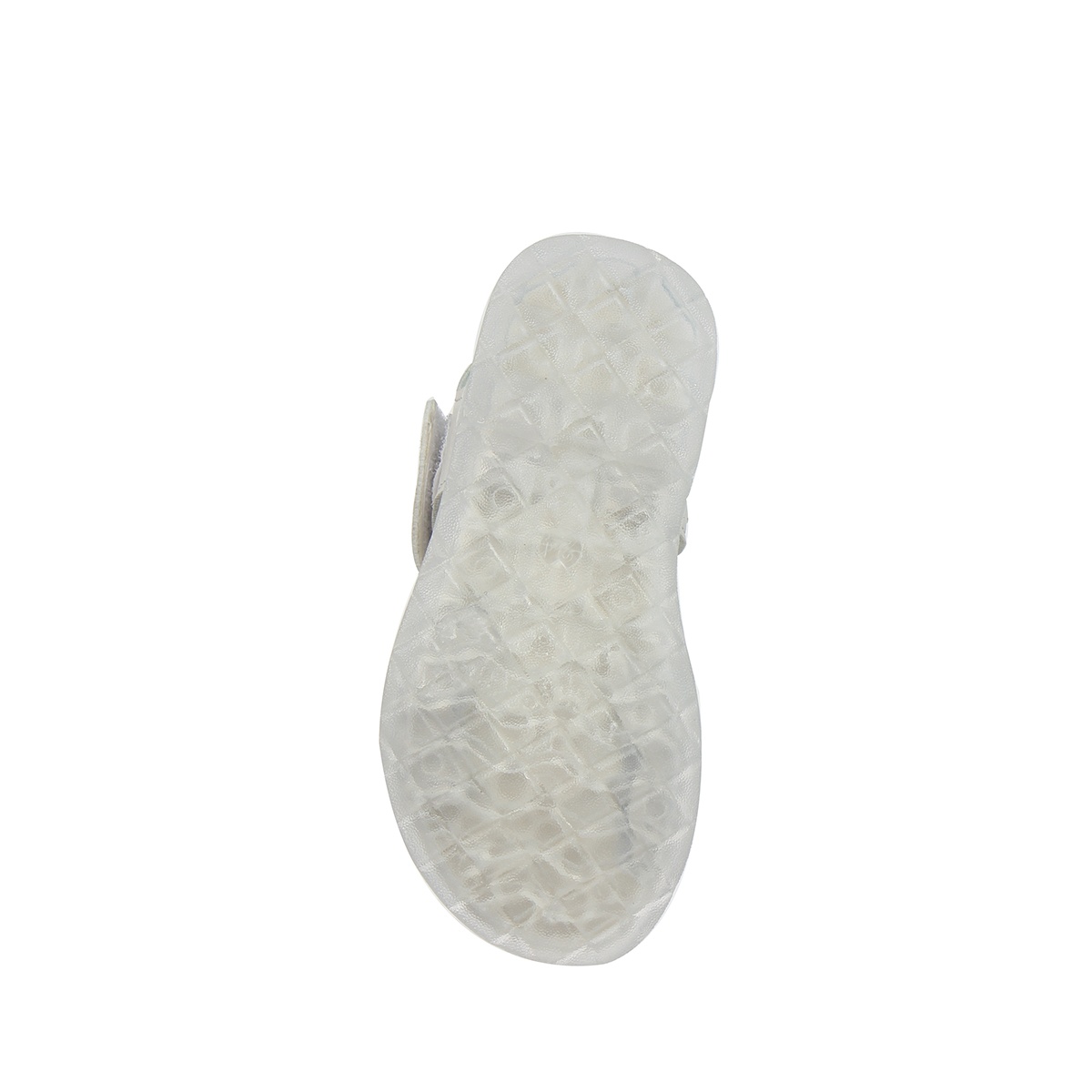 Sandal bé gái đính hoa AC20 (Trắng) Size 21 - mặt sau