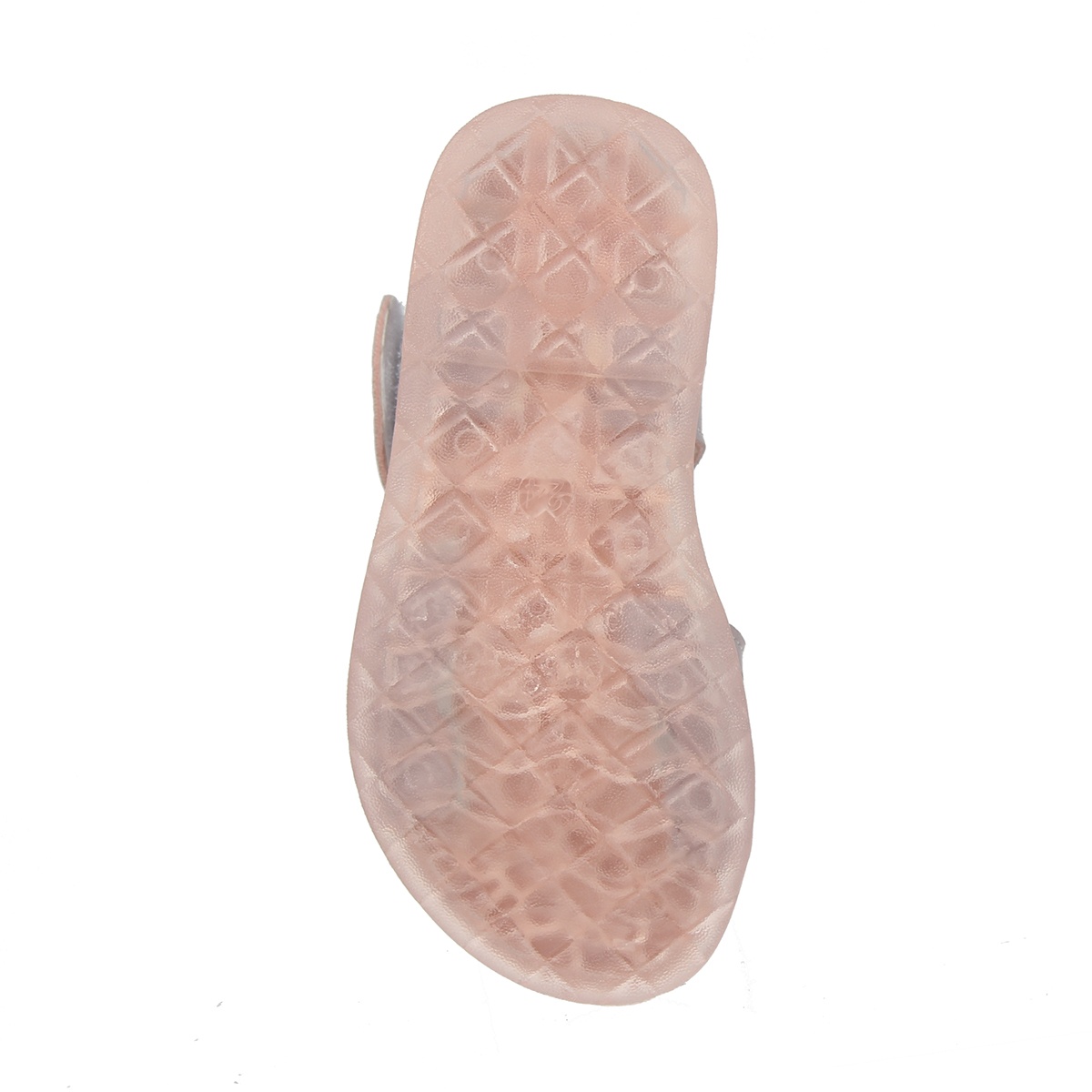 SANDAL bé gái đính hoa tay AC20 size 22 (Tím) - góc nghiêng
