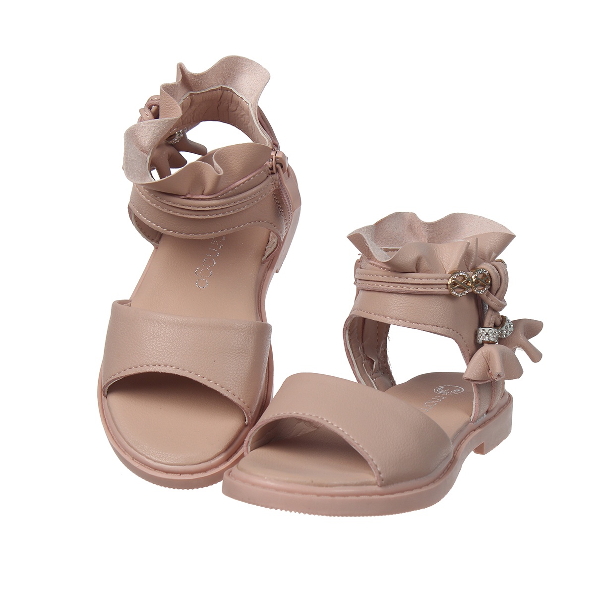 SANDAL bé gái Mamago cổ cao AC20 size 27 (Hồng) - mặt trái