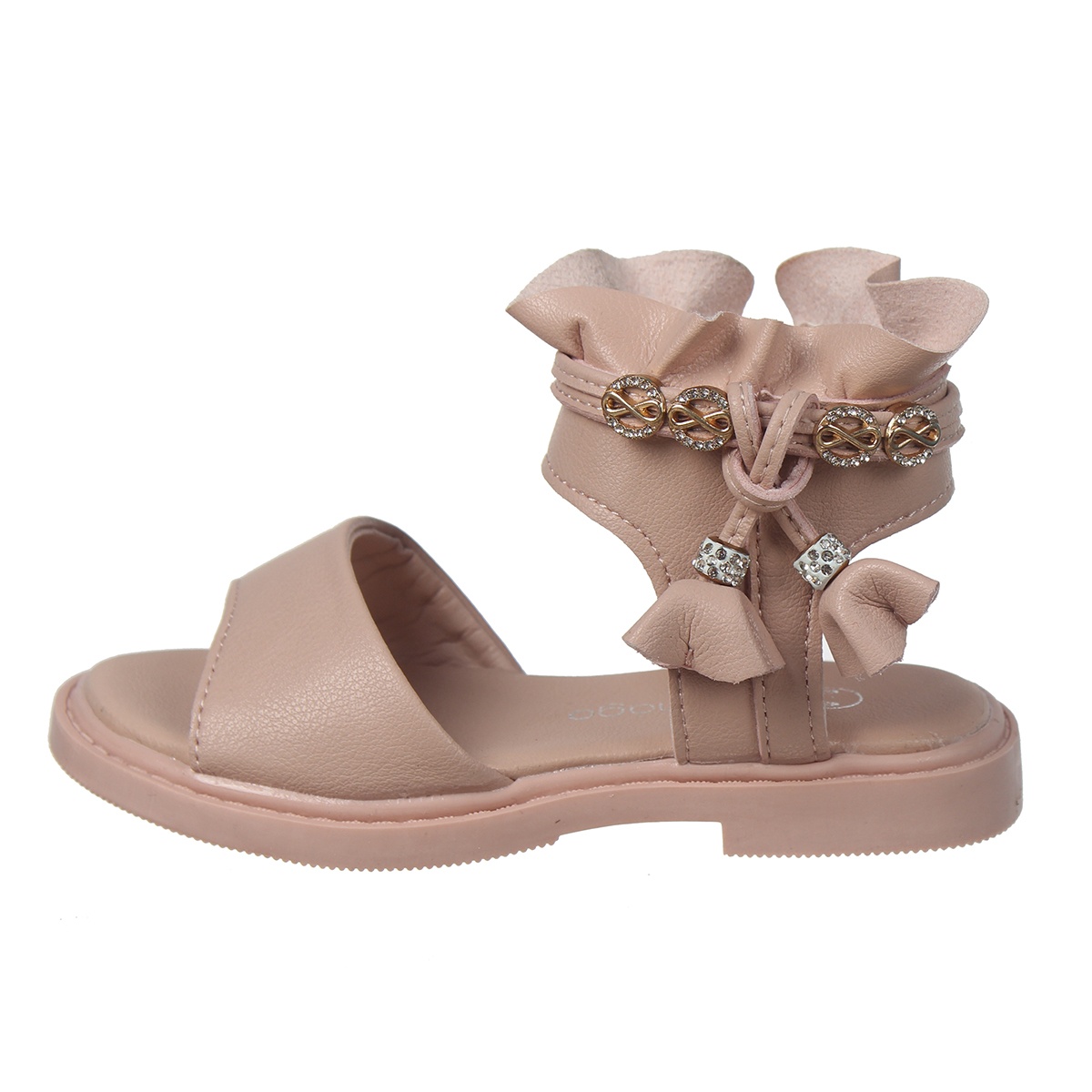SANDAL bé gái Mamago cổ cao AC20 size 27 (Hồng) - mặt phải