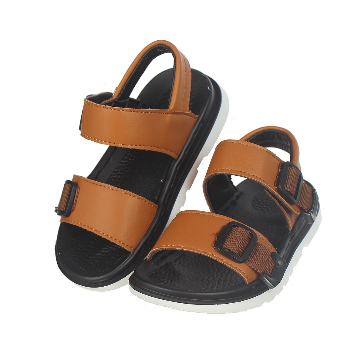 SANDAL bé trai  ngang dây dán Size 28 AC20  - mặt trái