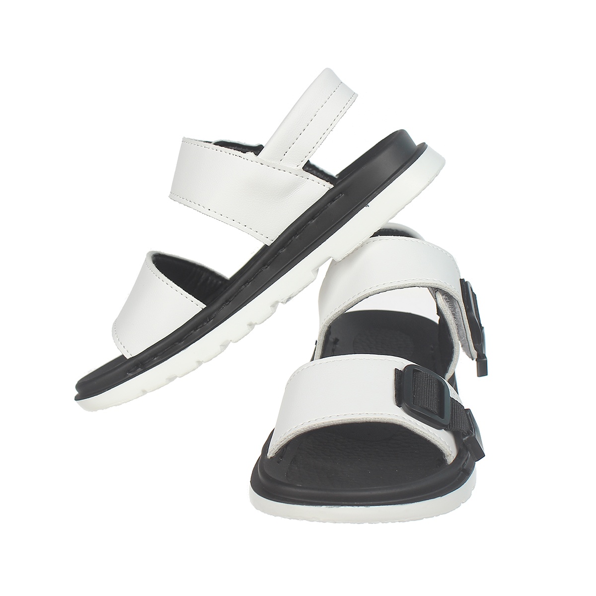 SANDAL bé trai ngang dây tăng đơ AC20 Size 26 (Trắng) - hình 7