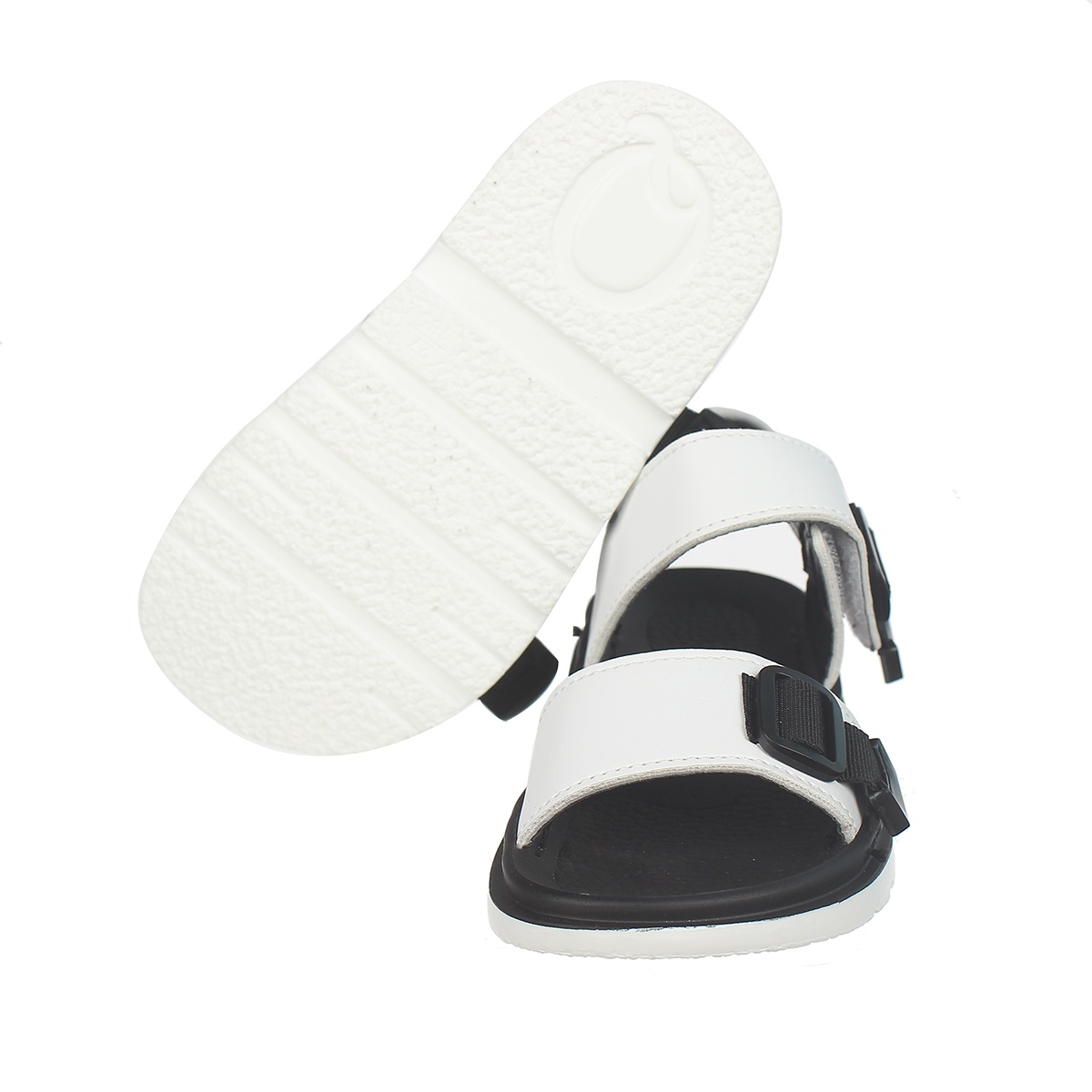 SANDAL bé trai ngang dây tăng đơ AC20 Size 26 (Trắng) - hình 8