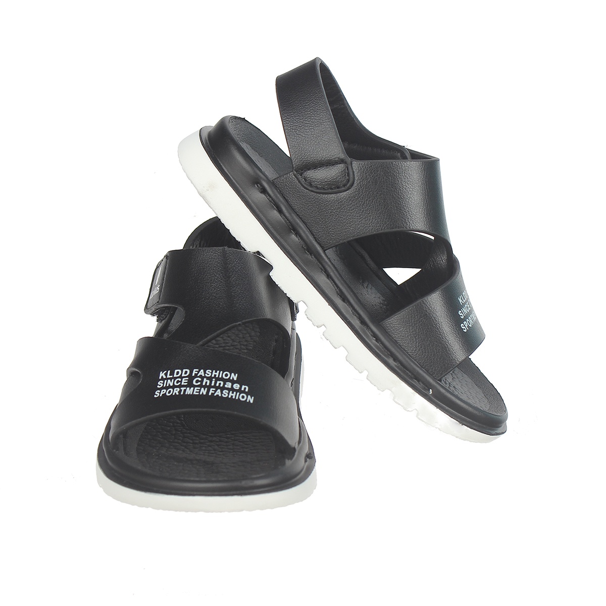 SANDAL bé trai quai dán KLD KIDS AC20 Size 26 (Đen) - mặt sau