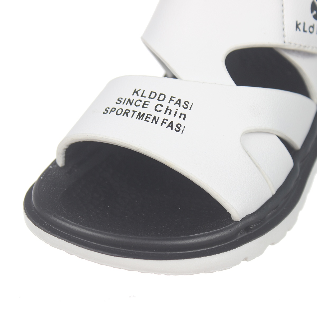 SANDAL bé trai quai dán kLD KIDS AC20 Size 22 (Trắng) - góc nghiêng