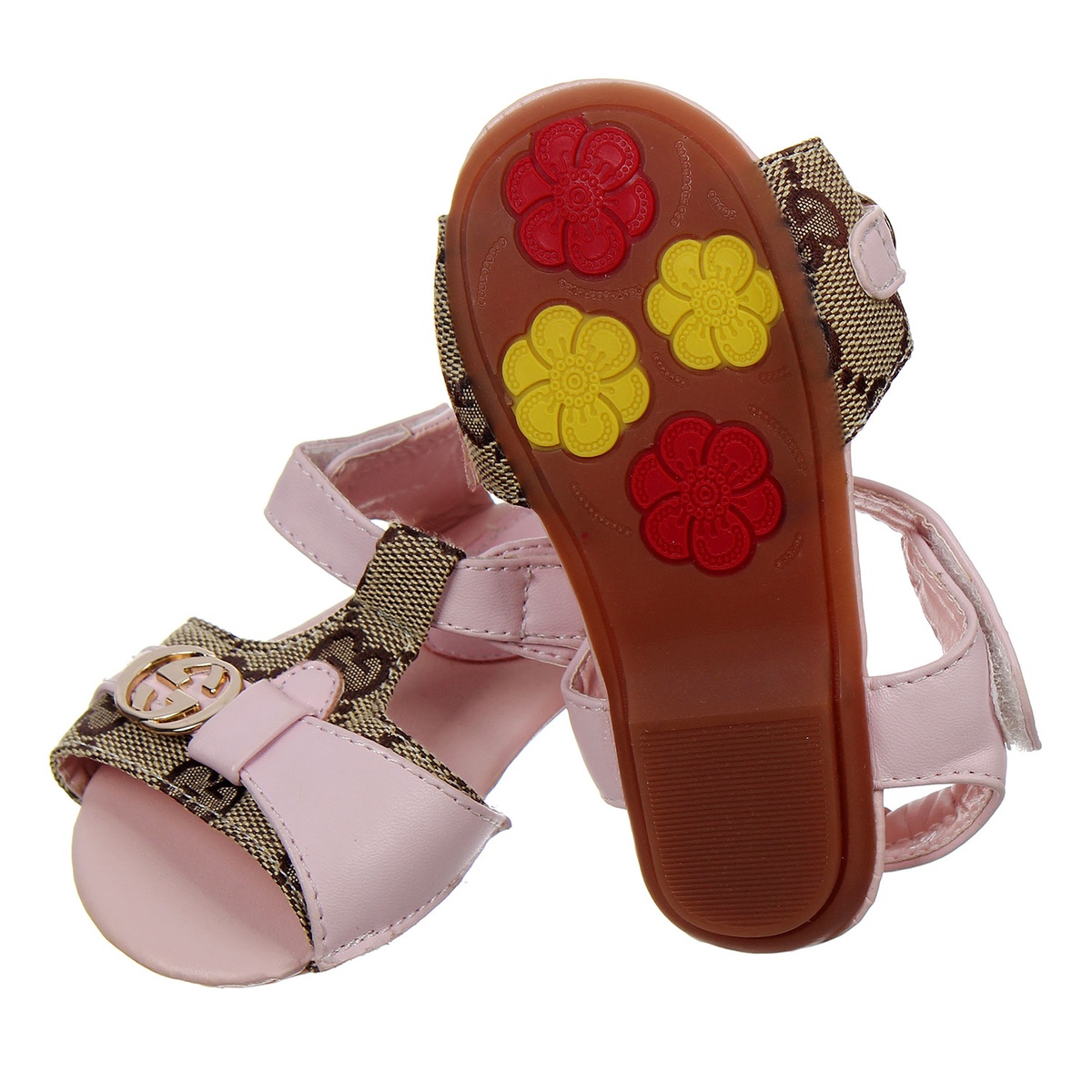 Sandal Gucci đế 4 hoa 4721 - mặt sau