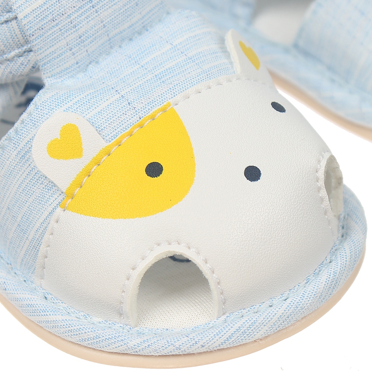 Sandal tập đi bé trai Mamago hình cún K08 Xanh S14 - mặt phải