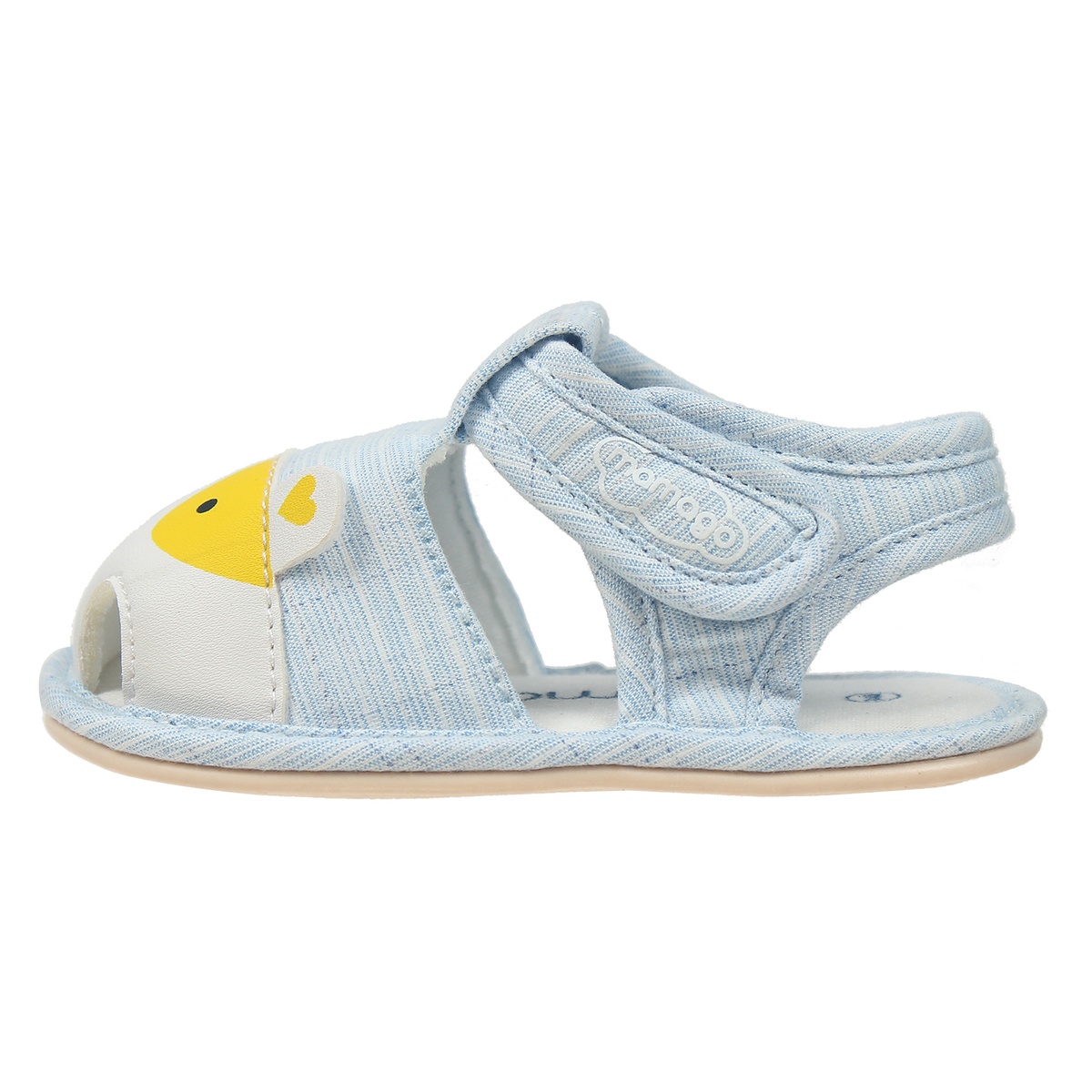 Sandal tập đi bé trai Mamago hình cún K08 Xanh S14 - mặt sau